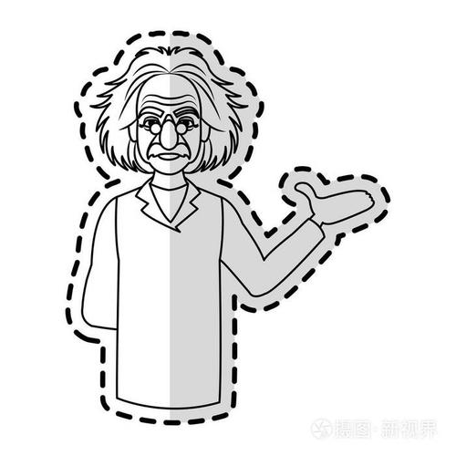 阿尔伯特 · 爱因斯坦图标图像