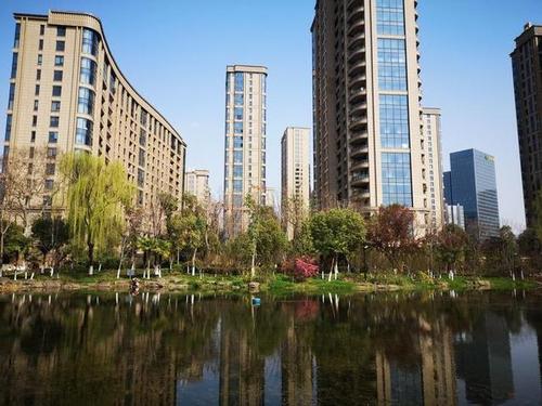 直播春天|社区擂台赛紫荆家园社区:家门口公园里有春天,湖中的倒影是