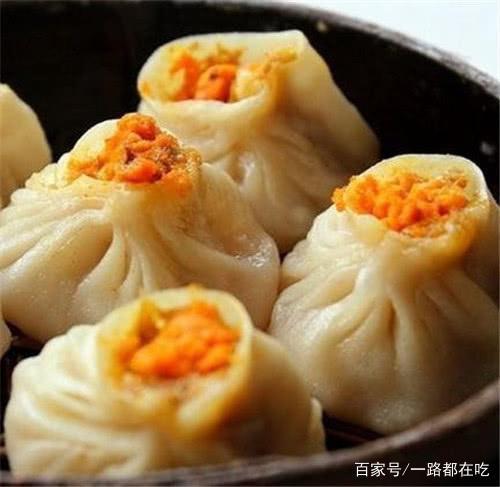 加蟹小笼包