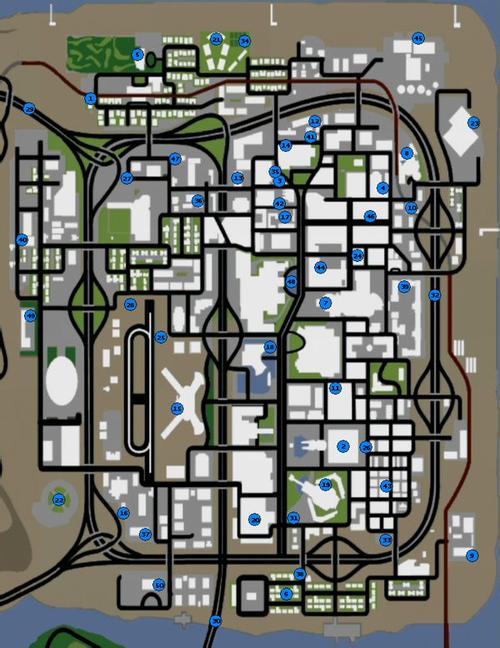 侠盗飞车圣安地列斯里的贝壳和马蹄铁的位置