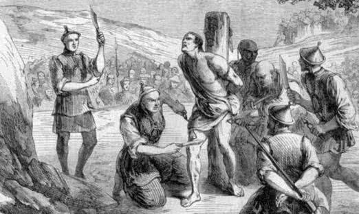 石达开被凌迟受刑时一声没吭理论上这可能吗