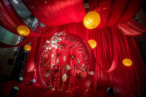 中式婚礼布置效果图