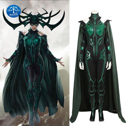 漫路云霄 漫威反派雷神3海拉cos服死亡女神同款cosplay服装衣服女