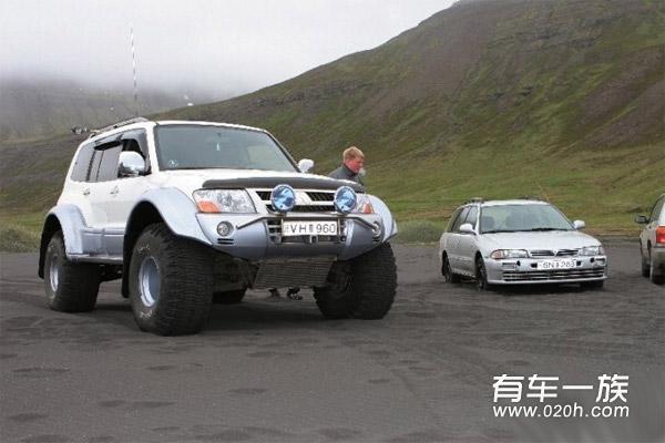 国外帕杰罗外观改装方案参考图