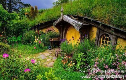 新西兰——霍比特人小屋