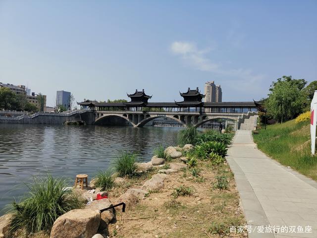 临安苕溪之上有廊桥,名银月,最适听雨赏景话吴越!