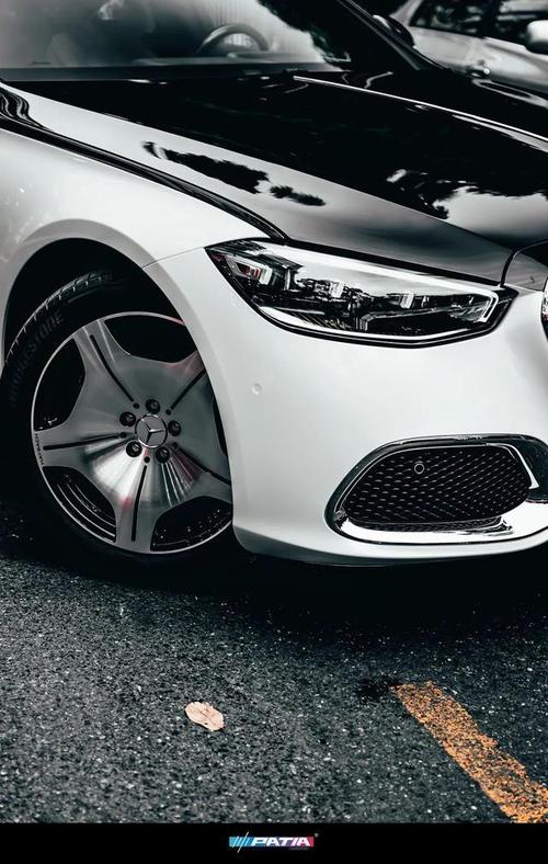 迈巴赫s级黑白双拼 全车透明膜效果展示|改色|车漆|s