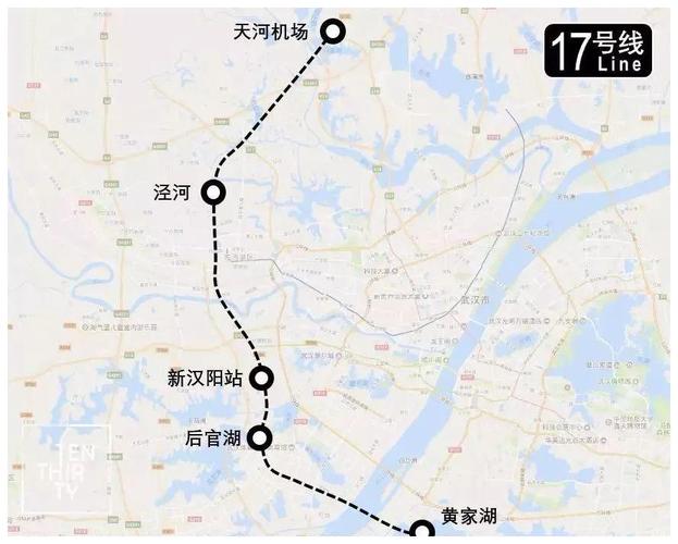 武汉地铁26号线规划经泾河路,环湖中路,过金银湖;经古田四路过汉江;经