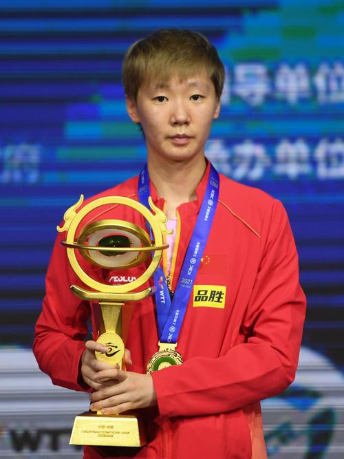 (体育)乒乓球——"直通wtt大满贯·世乒赛":王曼昱女单夺冠(3)