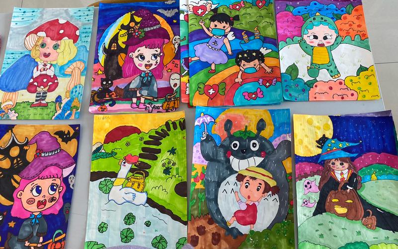 丰富的社团活动—儿童画社团