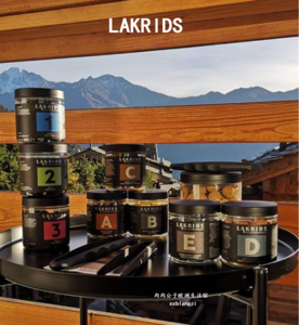 瑞典代购丹麦特产网红零食高级lakrids甘草糖巧克力 圣诞年货