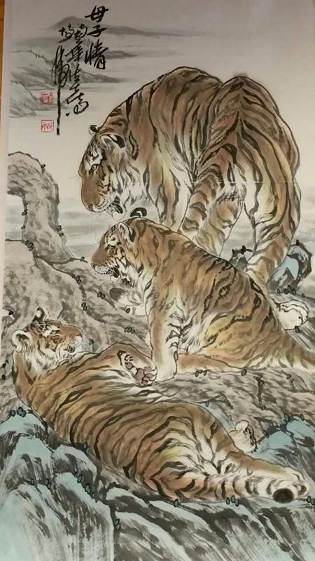 "有虎有我,虎我合一"——虎王刘化雨笔下灵动的音符