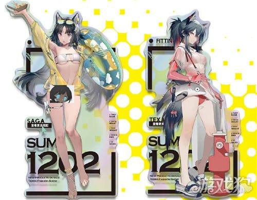 明日方舟泳装立牌引热议小日子老师火力全开