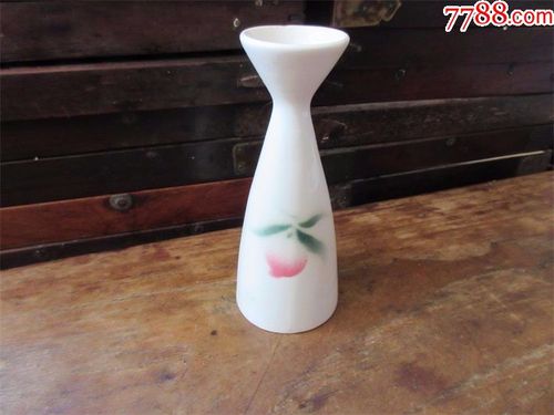 5品99温酒壶兰牡印花单色图老酒瓶烫酒壶花擦酒文化老酒具包老瓷器