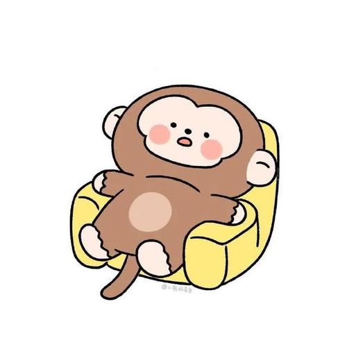 超可爱的动物头像,动物葛优躺头像