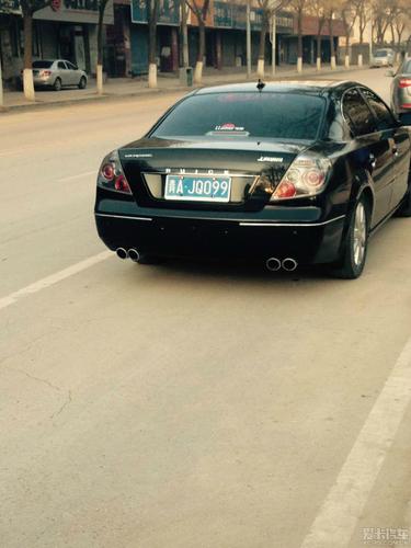 霸气外露 07款别克君越3.0旗舰版 今天装了4个排气管尾喉