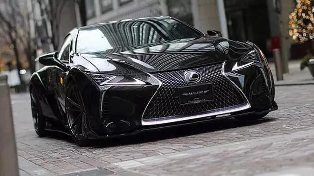 跑车雷克萨斯lc21.8出真的太帅了