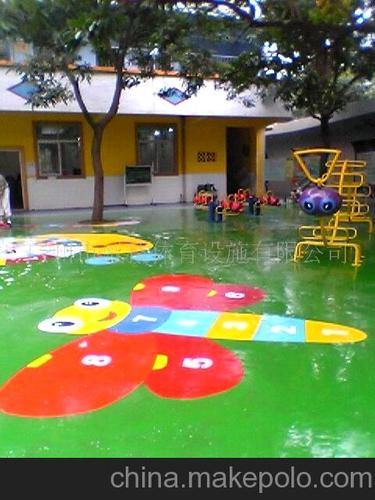 供应5mmpu幼儿园地面 pu篮球场,网球场,游乐园园地面