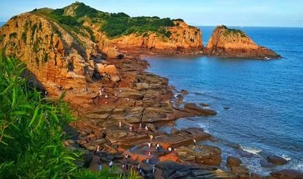 霞浦海滨风情一日游高罗海滩风情海滨闾峡下尾岛鬼斧神工闾峡村渔村