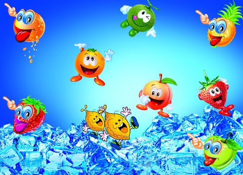 【psd】水果总动员