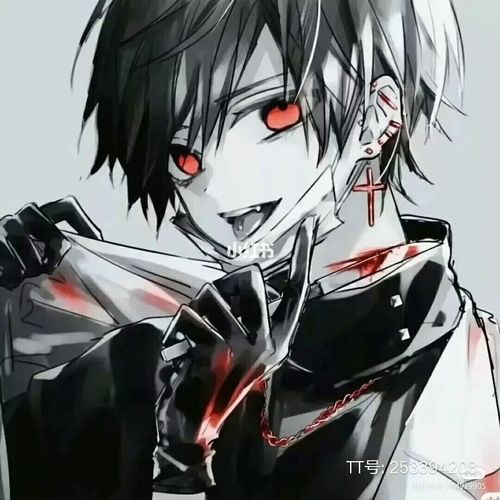 动漫黑暗系男生头像._动漫_影视_动漫