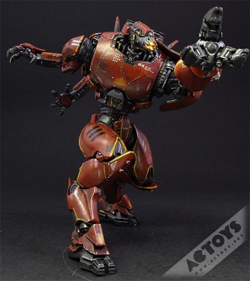 neca版《环太平洋》发光版赤红暴风改造分享