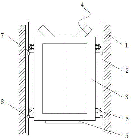 一种电乘客电梯防坠落装置的制作方法