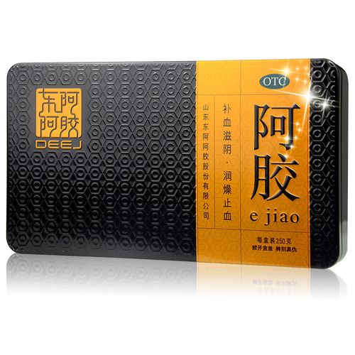 东阿阿胶阿胶金标250克盒补血滋阴润燥止血