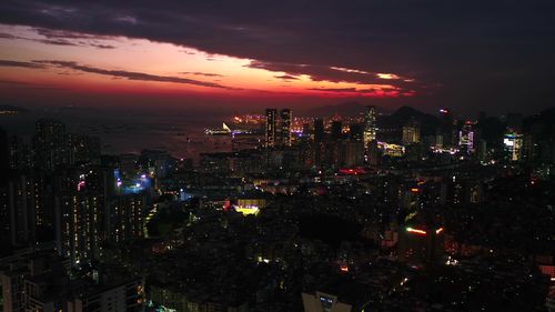 高清实拍深圳南山夜景_3840x2160_高清视频素材下载
