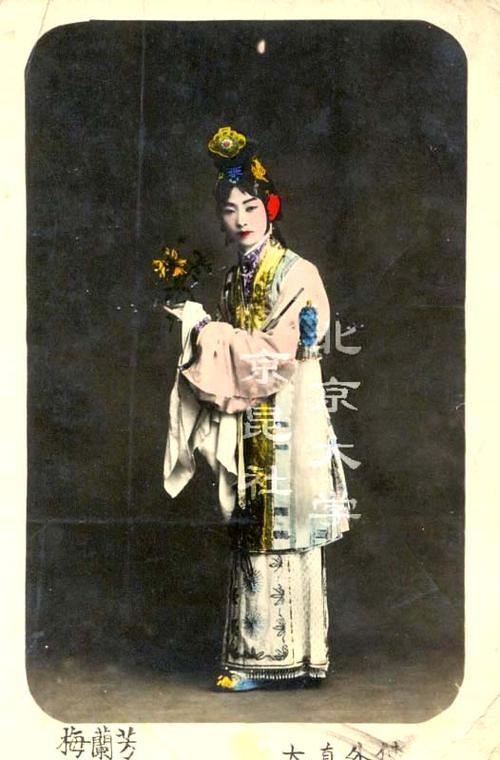 梅兰芳杨贵妃简笔画
