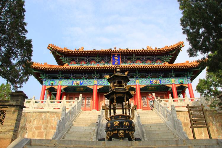 周祖陵,周祖陵森林公园,亭台楼阁