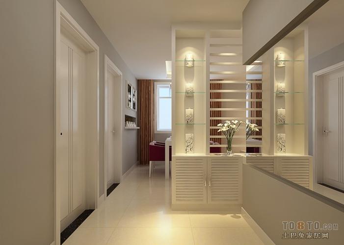 定慧福里现代风格玄关装修效果图大全2012图片