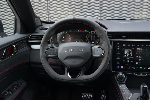 领克05时间限量版方向盘