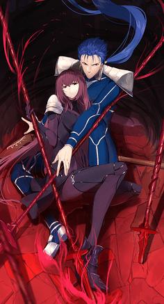 net fate/grand order 斯卡哈 同人图 插画 壁纸 | 水着师匠 | 半次元