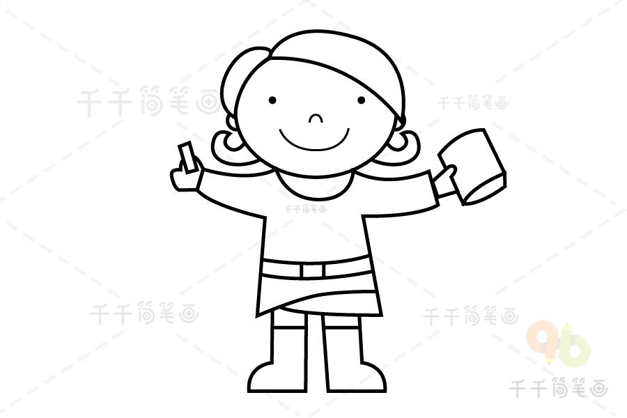 人物简笔画老师
