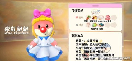 《摩尔庄园》npc档案大全 npc位置及喜好一览