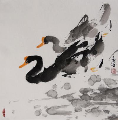 春江水暖鸭先知