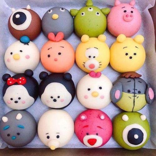 【实幼美食】——宇宙班亲子美食分享《卡通小馒头》