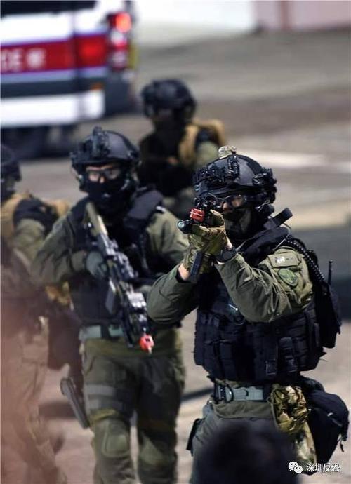 香港飞虎队在"坚盾"反恐演习中营救"人质".