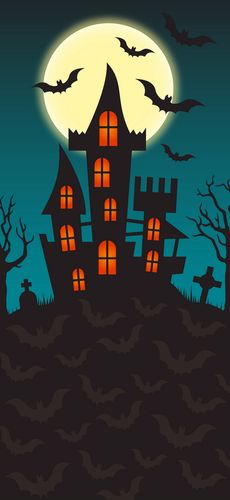 关键词 : 万圣节,卡通,恐怖,鬼屋,黑屋,童趣,手绘