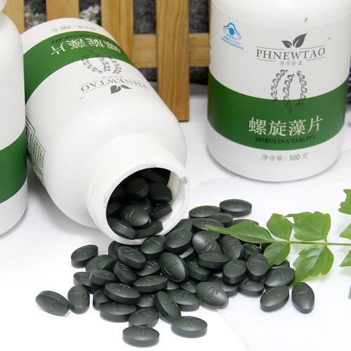 绿色天然螺旋藻片 螺旋藻片现货直供 绿色螺旋藻原材料供应