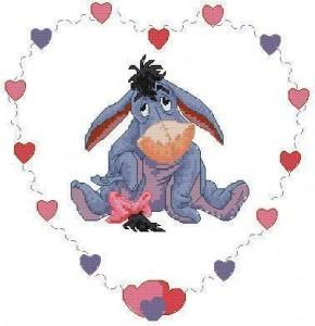 dmc十字绣正品专卖-套件-可爱伊尔驴-dw504