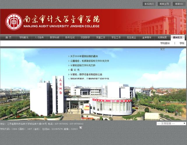 南京审计学院金审学院