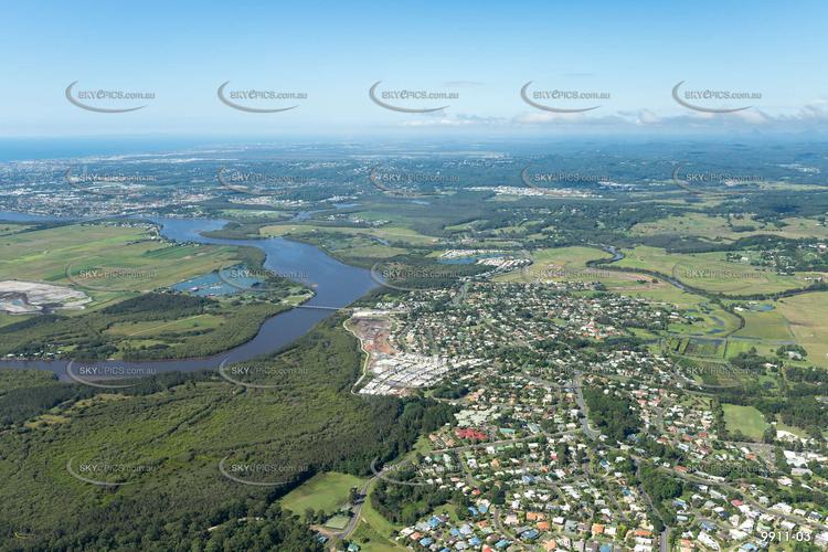 aerial photo bli bli