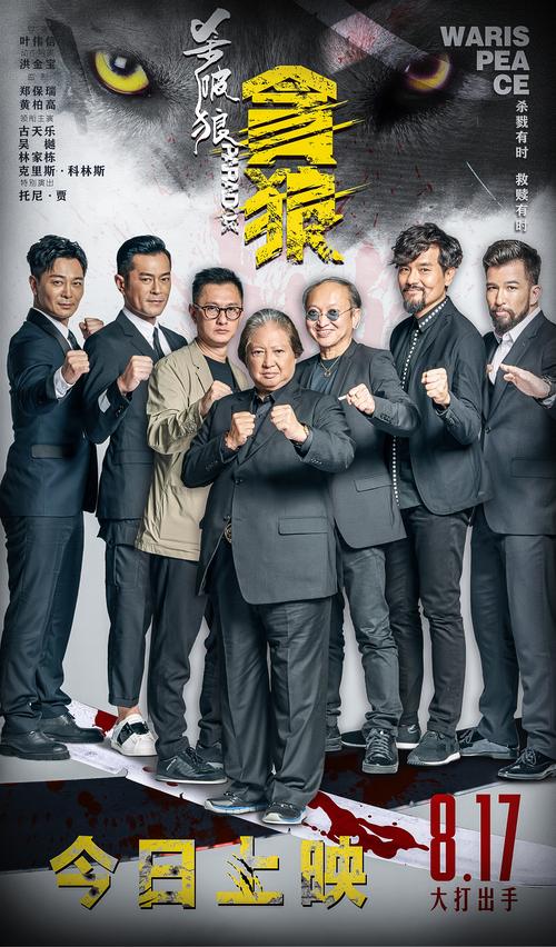 电影《贪狼-杀破狼》海报物料