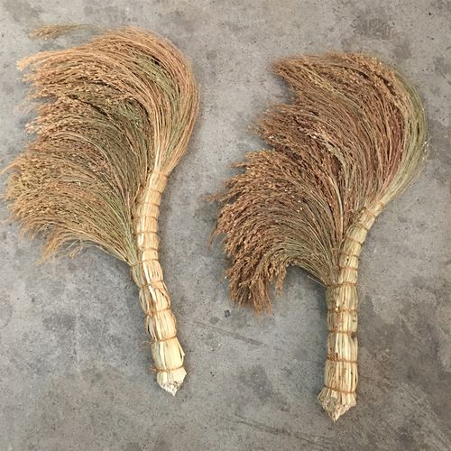 黍子苗扫把扫把红白事用扫床扫炕谷子苗扫把