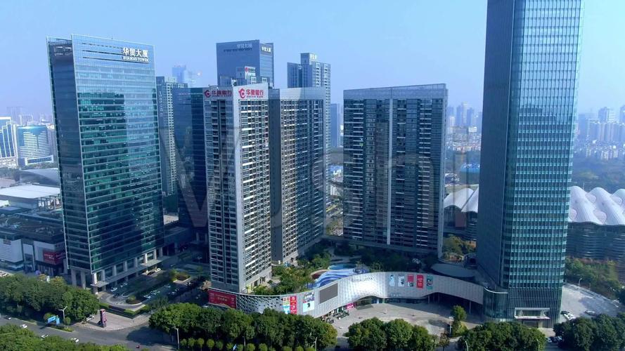 惠州市中心华贸商圈_1920x1080_高清视频素材下载(:)
