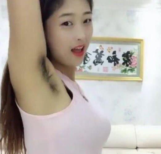 抖音腋毛姐是谁 一股滚滚的泥石流