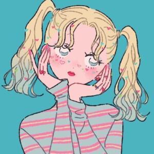 2020抖音最火闺蜜可爱卡通头像三人