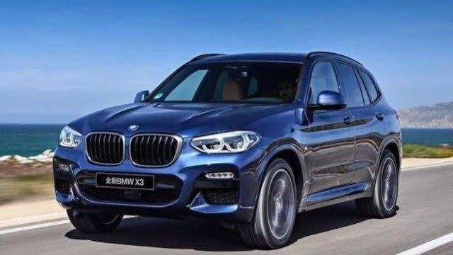 2021款宝马x3亮现颜值比奥迪q5l还高